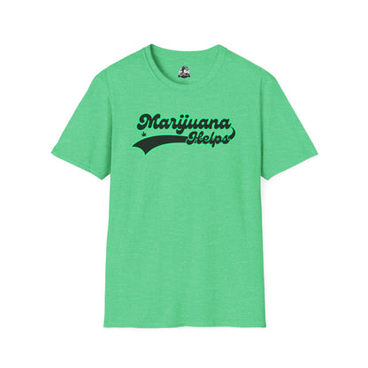 Marijuana Vibes Unisex Softstyle T-Shirt - Trendy Gift for Cannabis Lovers