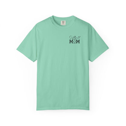 Softball Mom Unisex Garment-Dyed T-Shirt