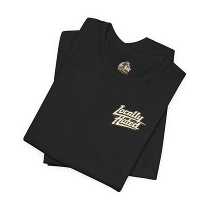 Locally Hated Skull Tee — Raised Rowdy Small Town Graphic T-Shirt