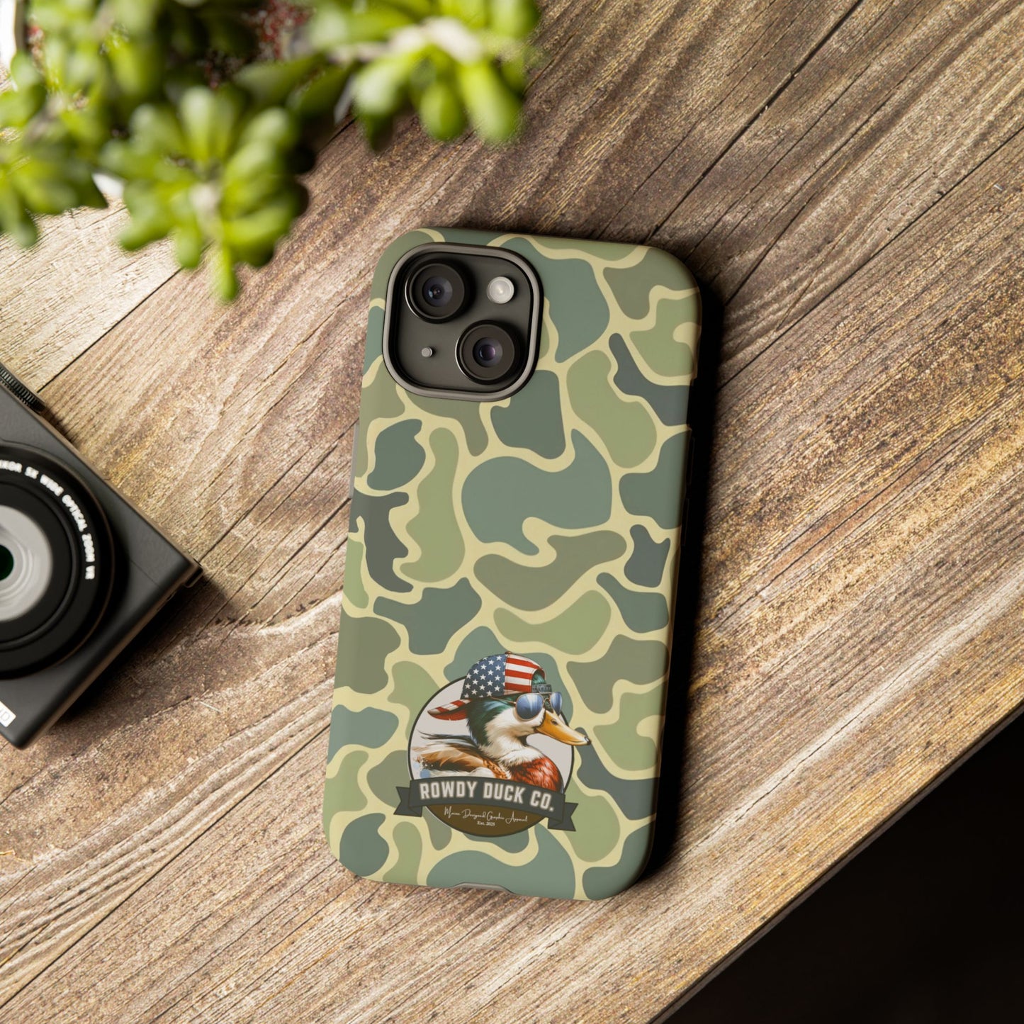 Old School Camouflage Phone Case - The Rowdy Duck Case