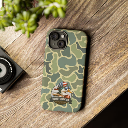 Old School Camouflage Phone Case - The Rowdy Duck Case