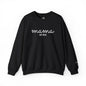 Custom Embroidered Mama Cursive Fleece Crewneck