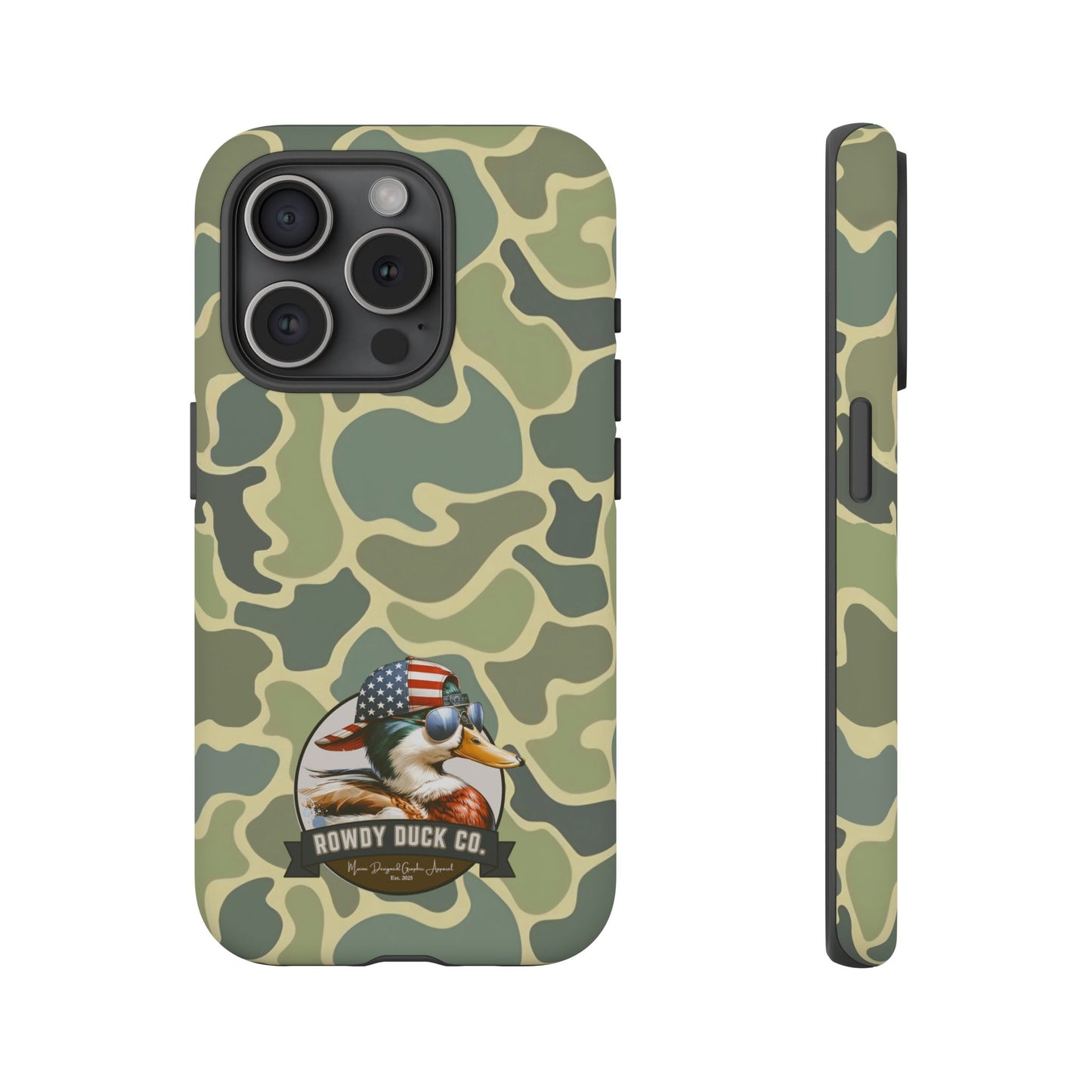 Old School Camouflage Phone Case - The Rowdy Duck Case