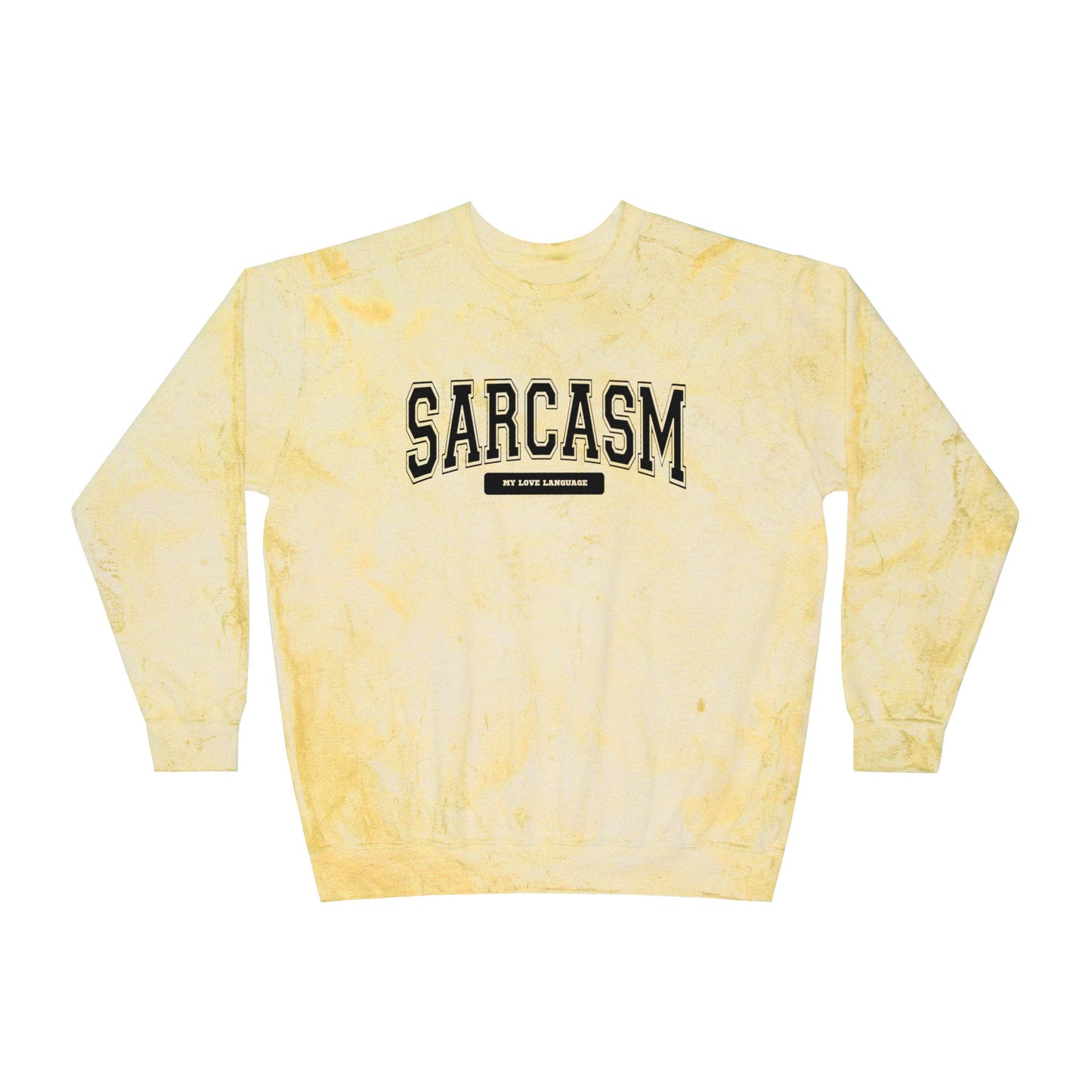 Unisex Color Blast Crewneck Sweatshirt