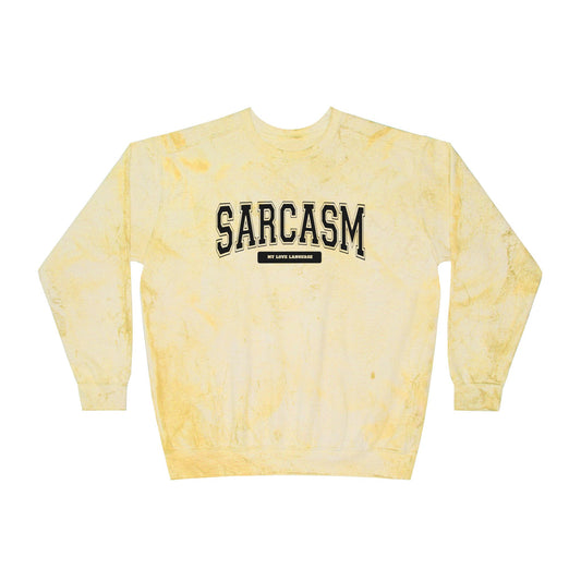 Unisex Color Blast Crewneck Sweatshirt