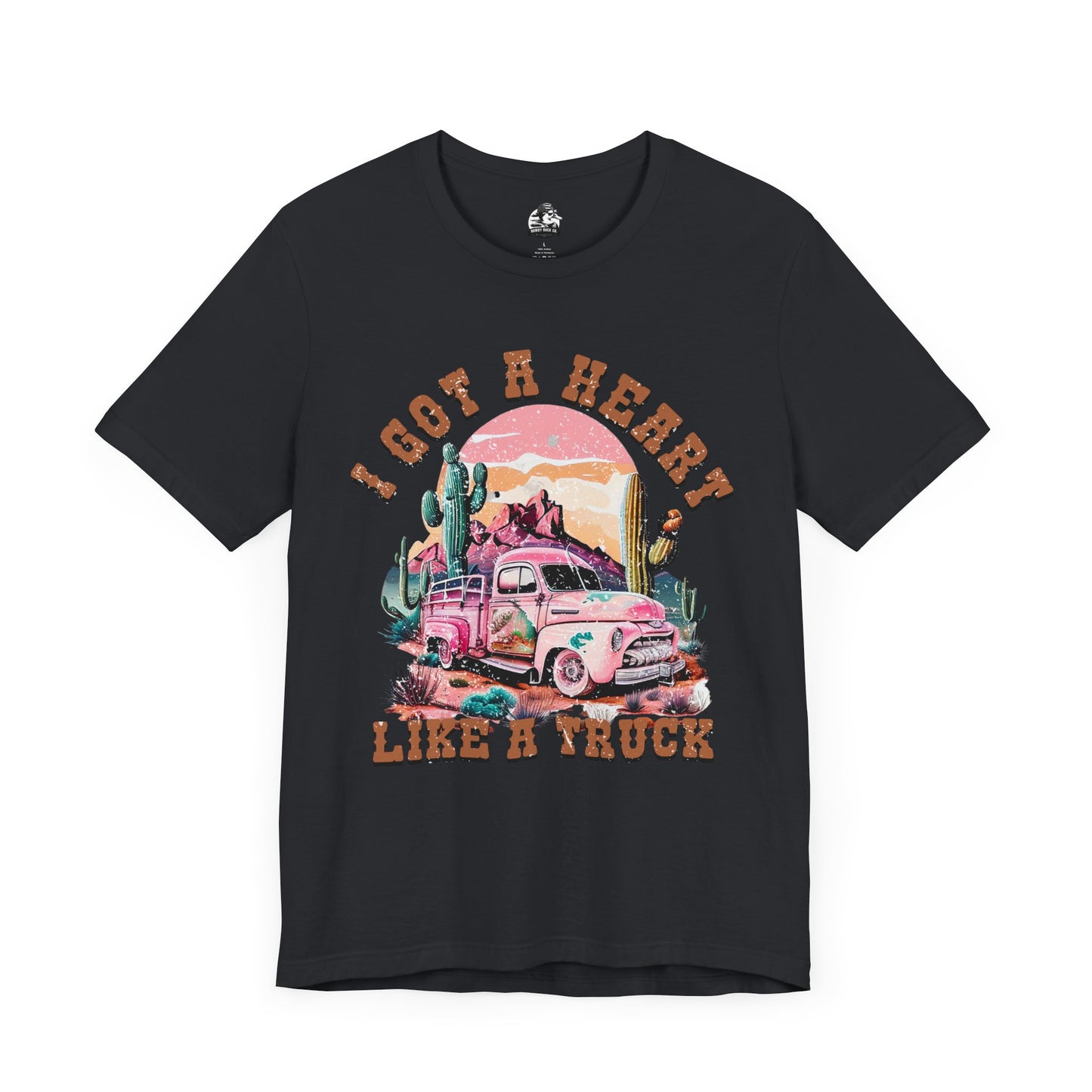 Graphic Tee- " Heart Like a truck"
