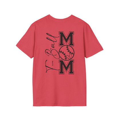 T-ball Mom Unisex Softstyle T-Shirt - Perfect for Game Days!