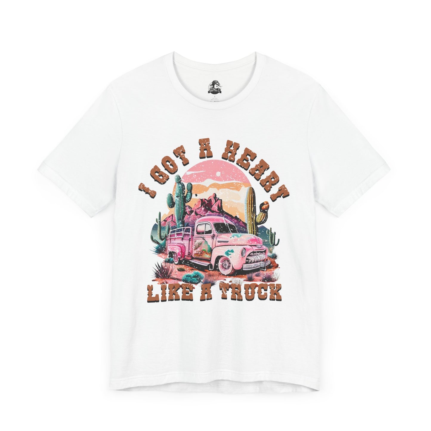 Graphic Tee- " Heart Like a truck"
