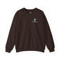 Unisex Fleece Crewneck 50% anxiety 50% coffee
