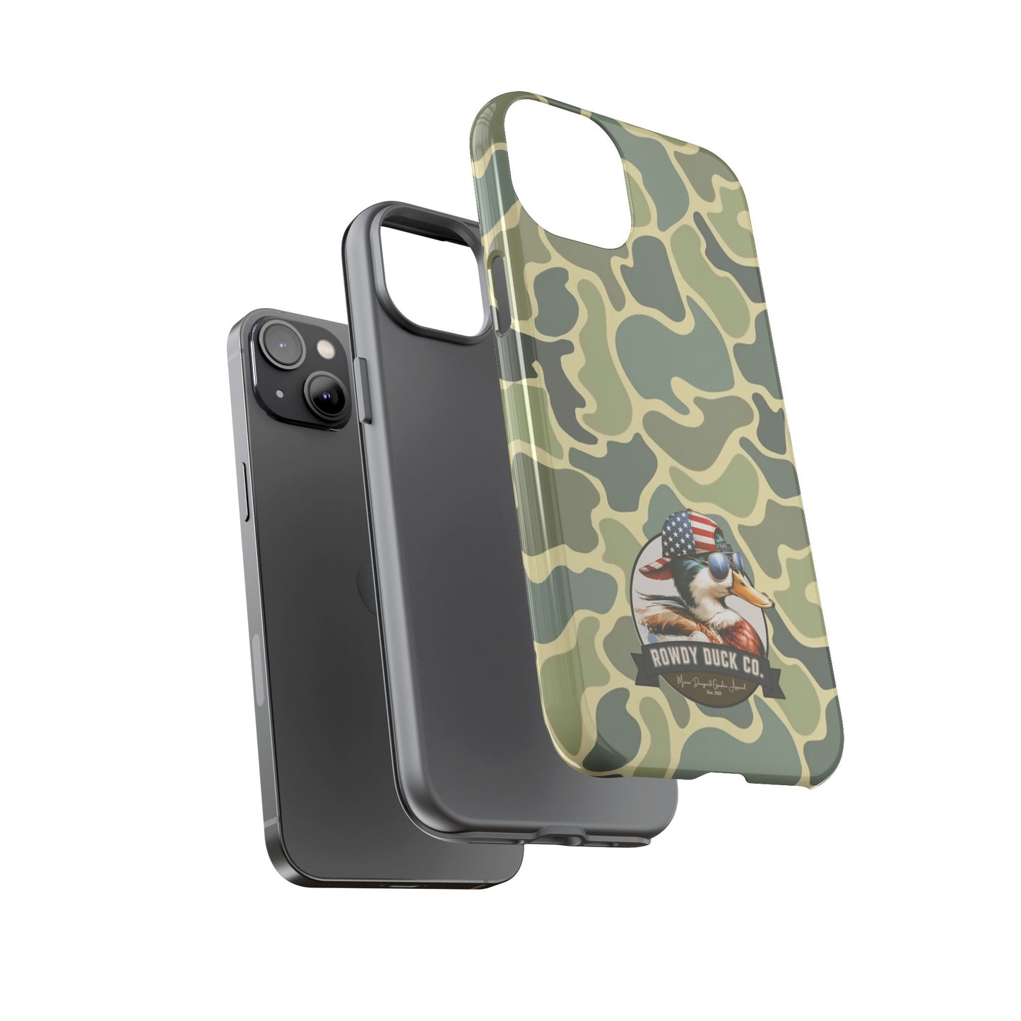 Old School Camouflage Phone Case - The Rowdy Duck Case