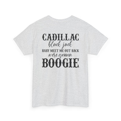 Unisex Heavy Cotton Tee - 'Boot Scootin' Boogie' Graphic Shirt for Music Lovers