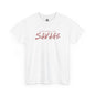 Unisex Heavy Cotton Tee - "Straight Up Savage" Apparel, Funny Gift for Friends, Casual Wear, Street Style Clothing, Birthday T-Shirt