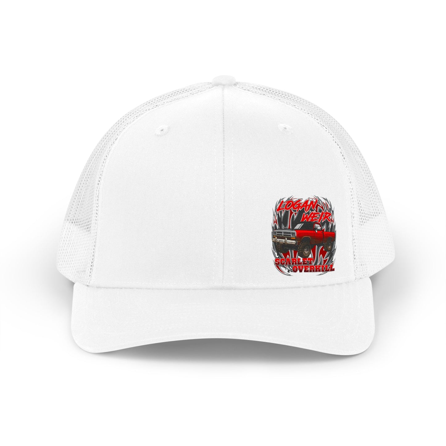 Logan Weir - Scarlet Overkill - Custom Yupoong hats