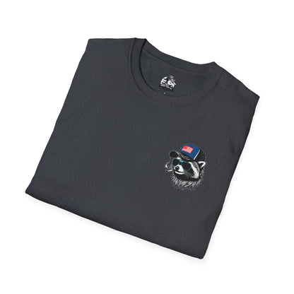 Funny Men's T-Shirt - "I Shaved My Balls For This?" & Raccoon Design - Perfect for Gifting