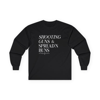 Shooting Guns & Spread'n Buns Graphic Long Sleeve