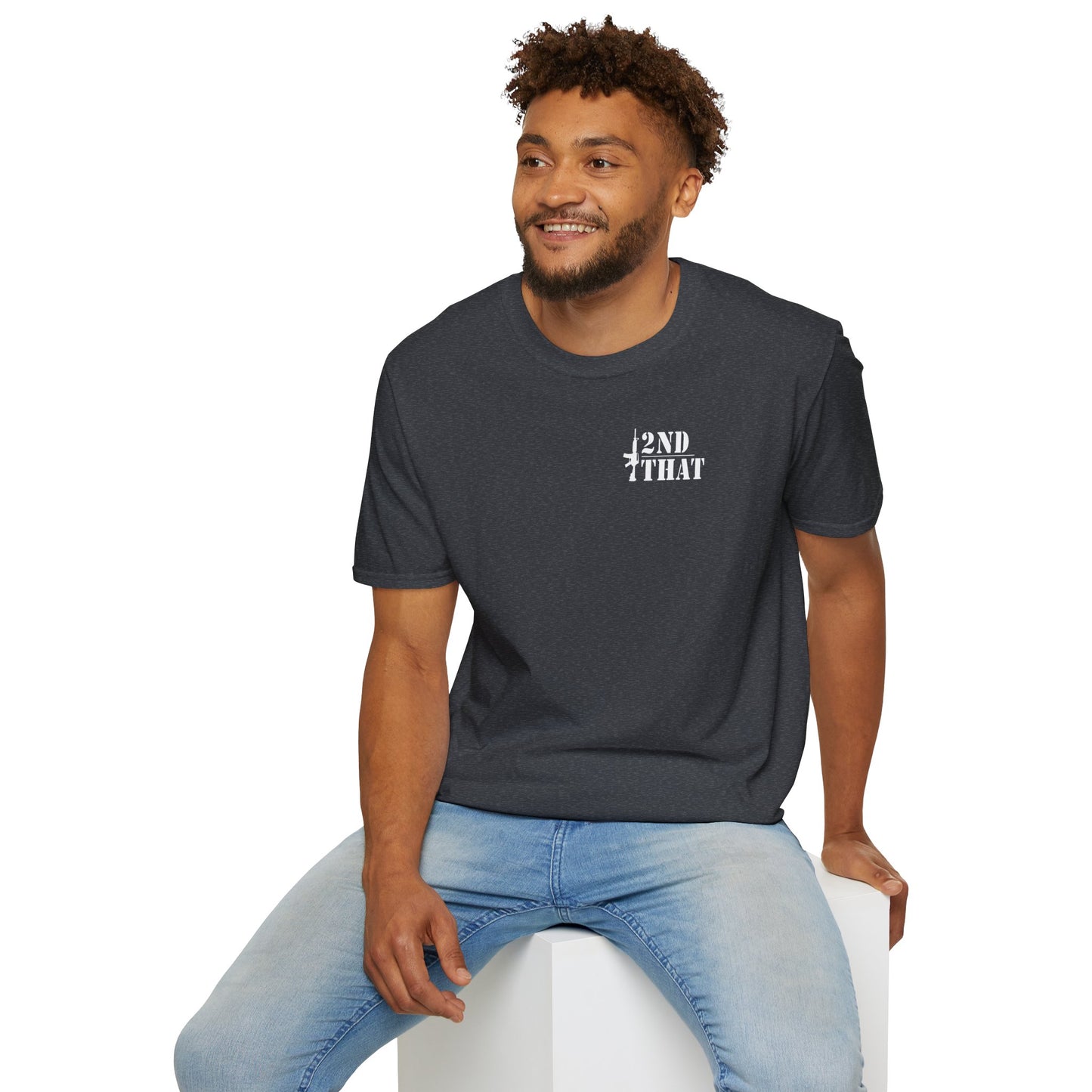 Unisex Softstyle T-Shirt with Empowering Quotes, Casual Graphic Tee, Statement Shirt for Activists, Gift for Patriots, Comfortable [...]