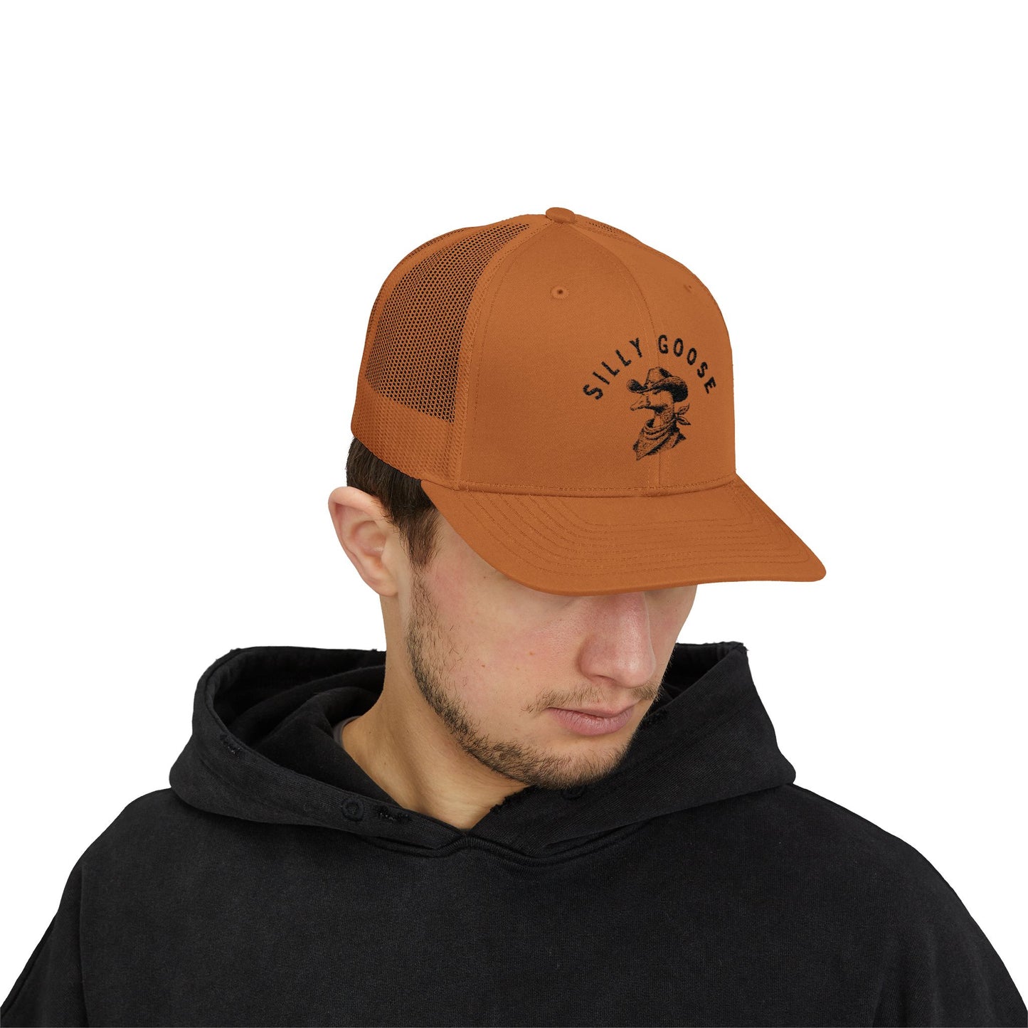 Silly Goose Snapback Cap | Fun Trucker Hat for Outdoors, Summer, Gift for Friends, Festivals, Everyday Wear