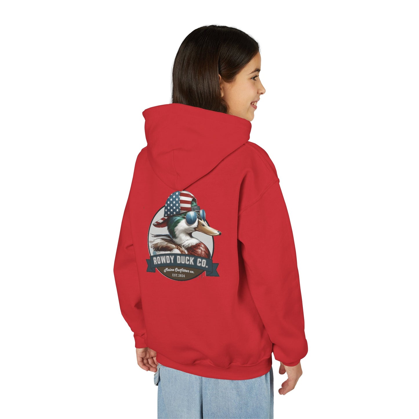 The Rowdy Duck co. - Youth Fleece Hoodie