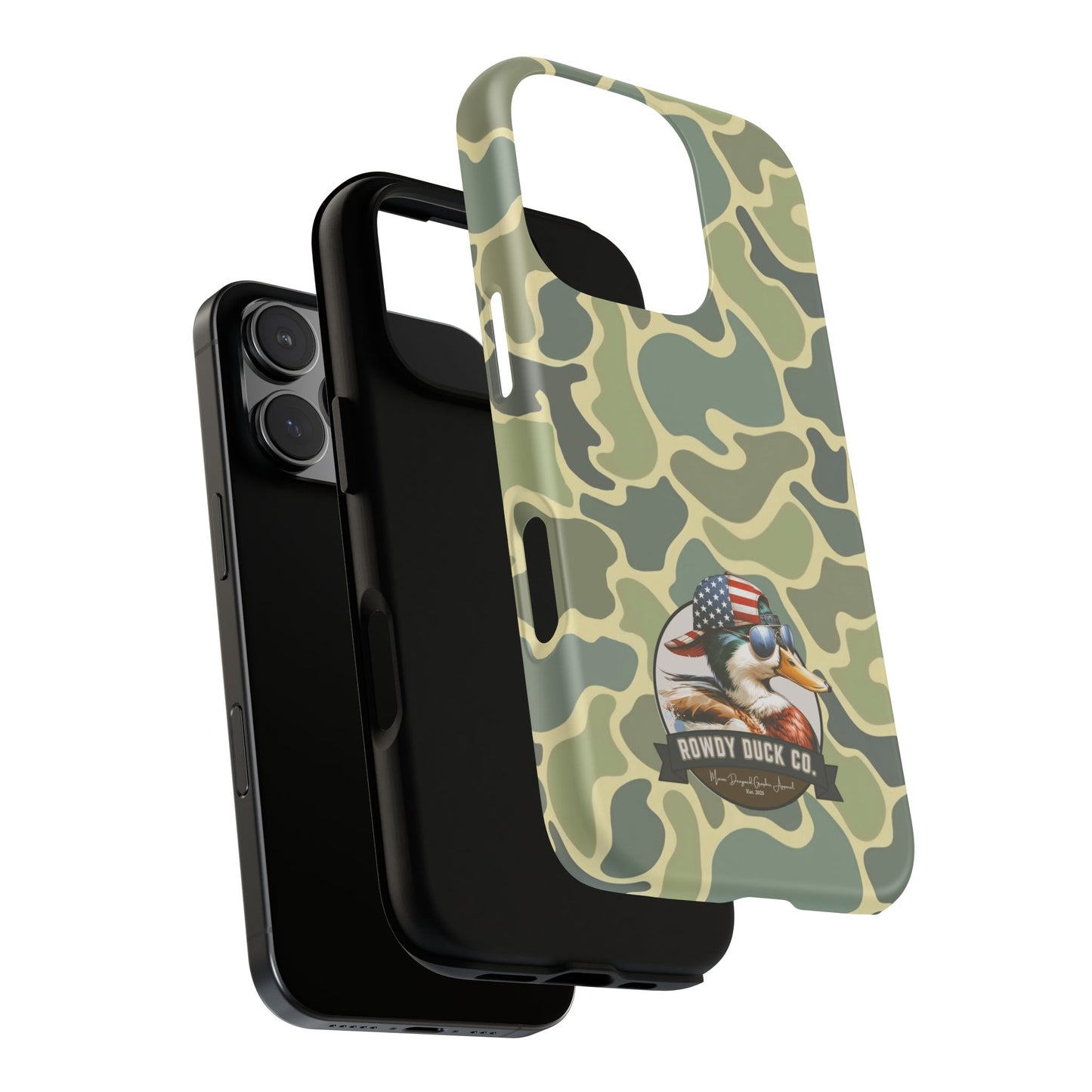 Old School Camouflage Phone Case - The Rowdy Duck Case