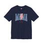 Comfy Women's Graphic tee - Mama -Stars & stripes -lightning bolt