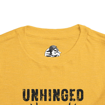 Unhinged and Feral Toddler Tee - Wild Child Shirt