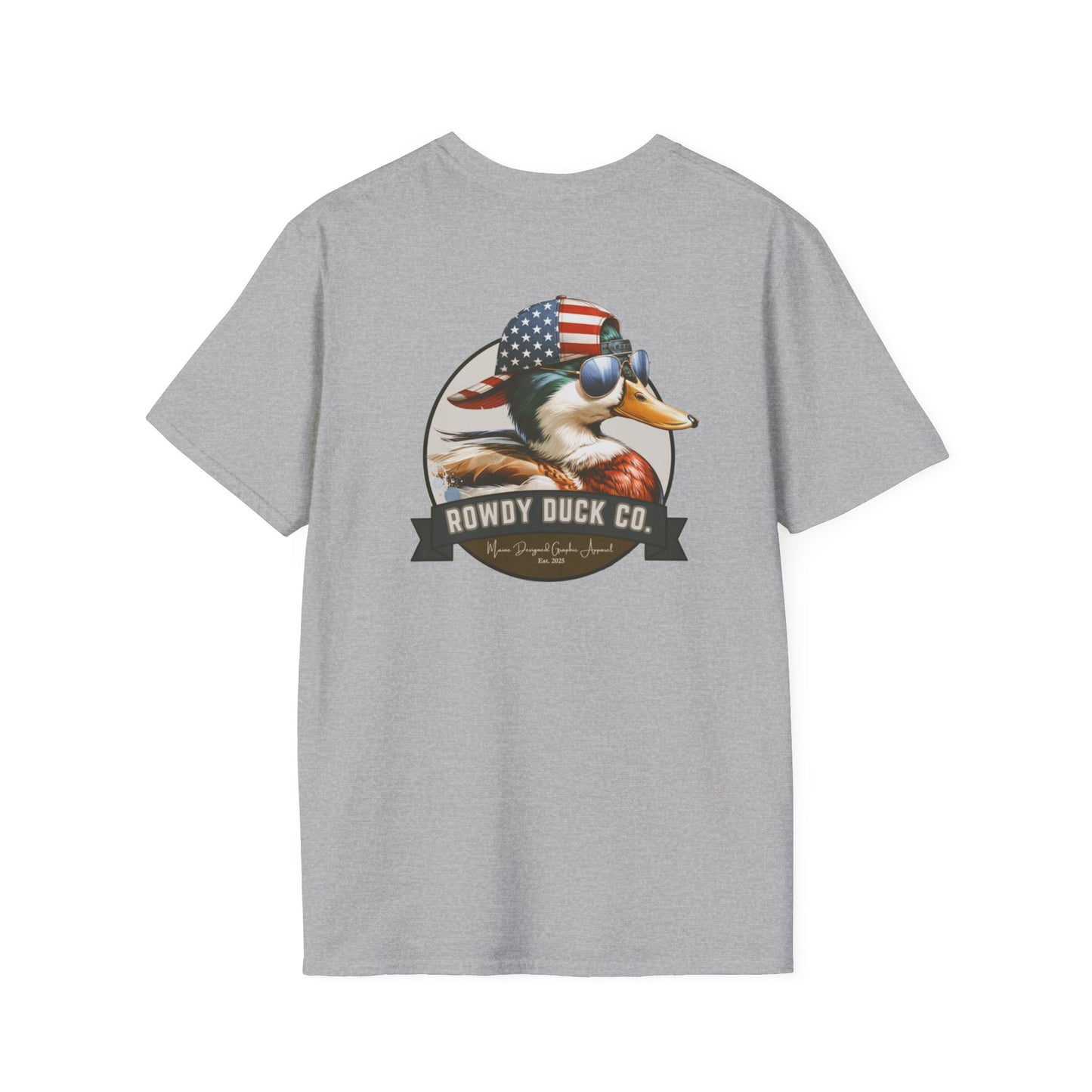 Rowdy Duck Co. Patriotic Duck Graphic T-Shirt
