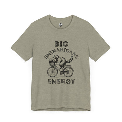 Big Shenanigans Energy Unisex Tee - Fun Graphic T-Shirt for Animal Lovers