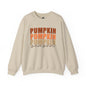 Pumpkin Season Stacked Fleece Crewneck