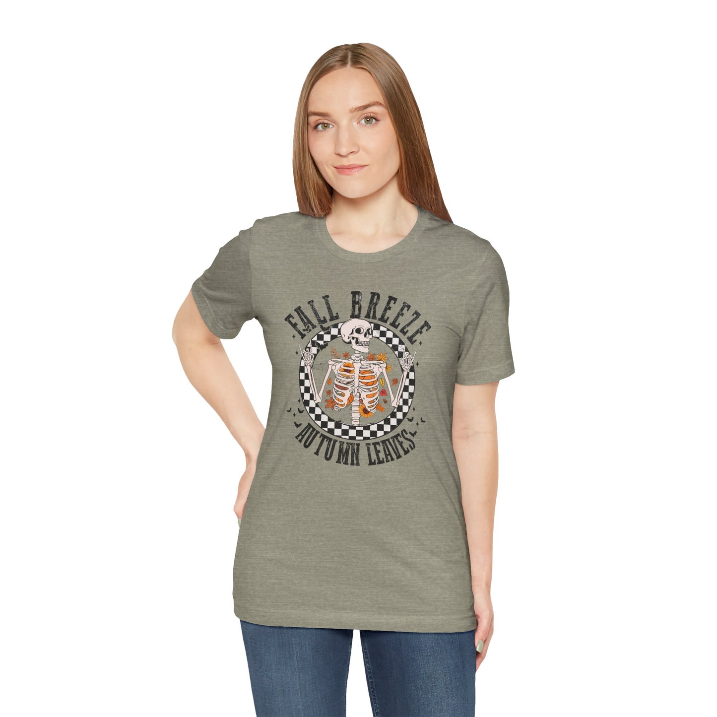 Fall Breeze Autumn Leaves Tee, Unisex T-Shirt