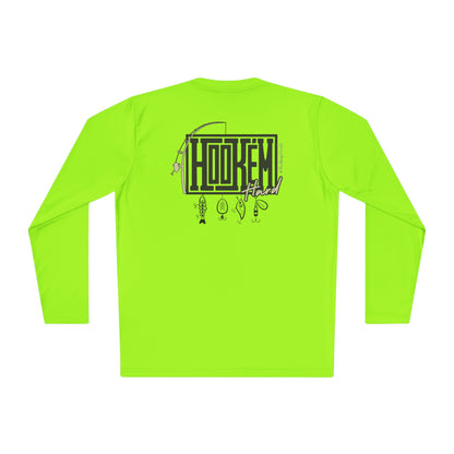Hook 'em hard Performance Moisture wicking Long sleeve