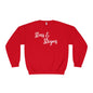Stars & Stripes Unisex Crewneck Sweatshirt - Cozy Apparel for Casual Days, Gift for Independence Day, Summer BBQs, Fun Gatherings