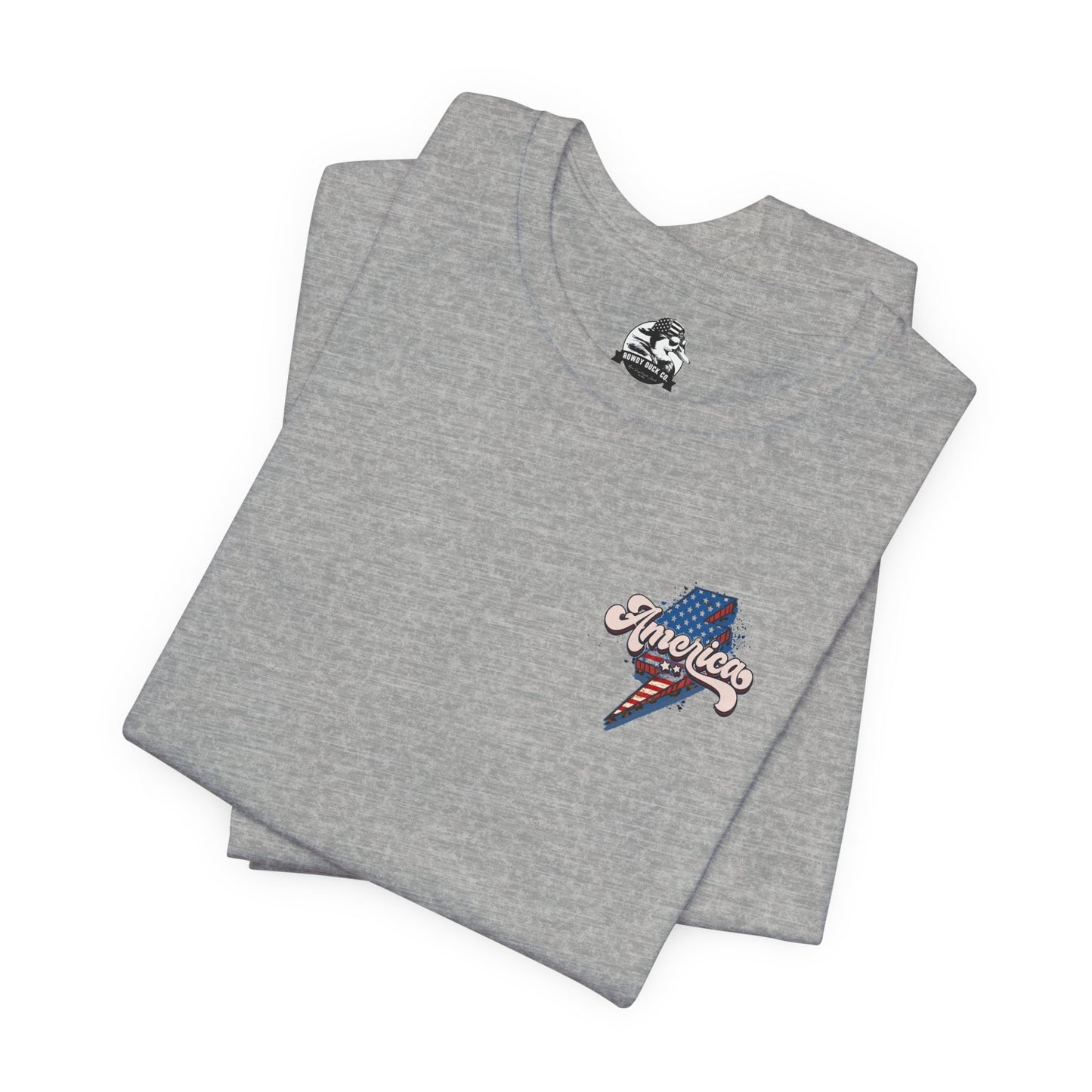 Patriotic Baseball Tee, Unisex T-Shirt, Independence Day Apparel, Sports Fan Gear, Summer BBQ Outfits, Casual Everyday Wear