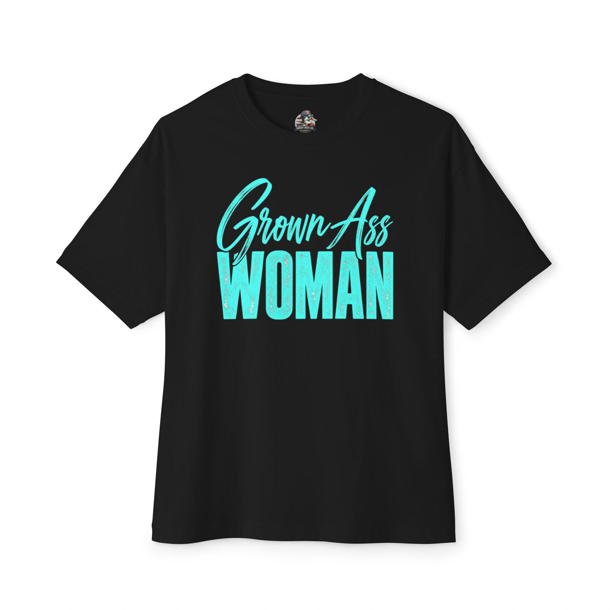 Grown Ass Woman Oversized Boxy Tee