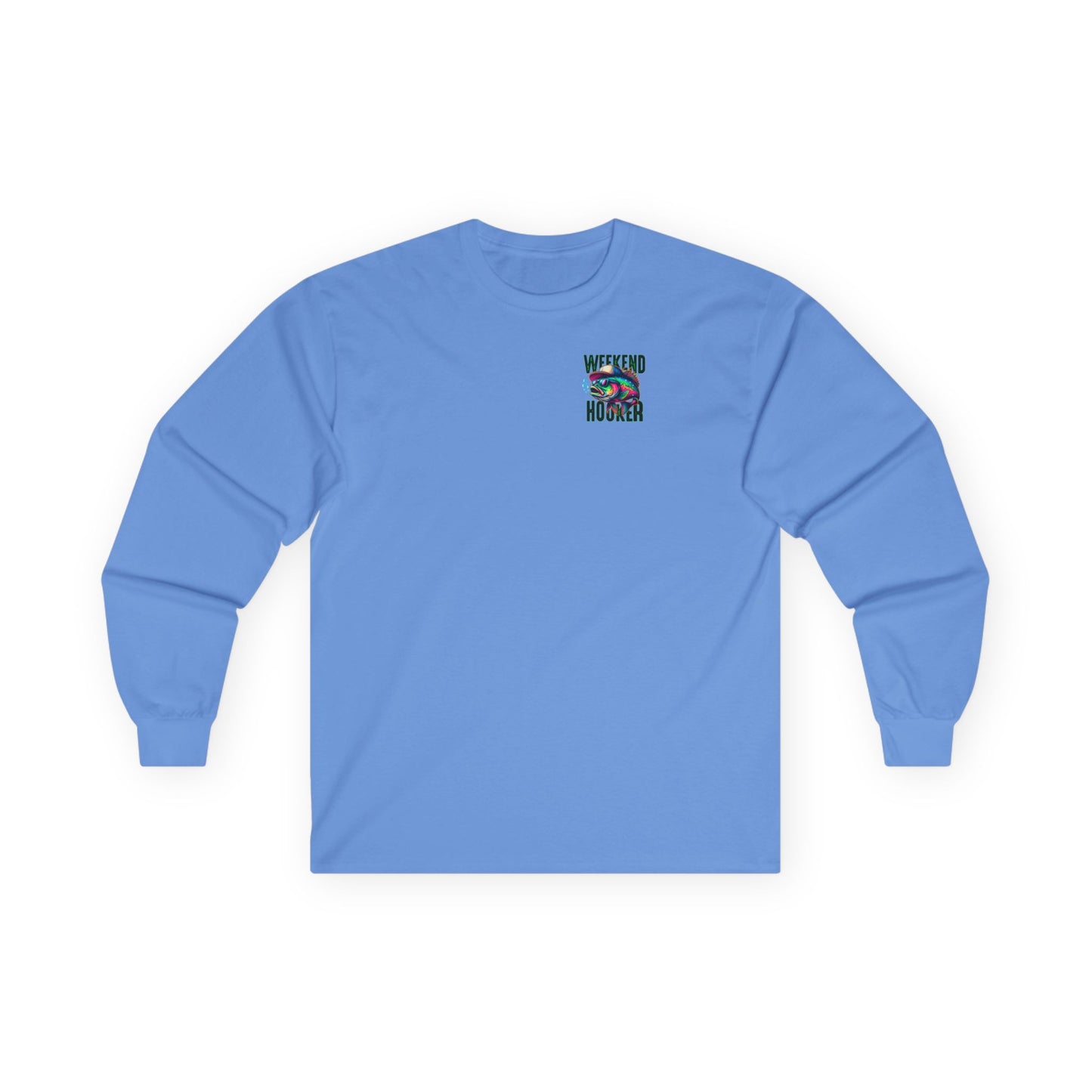 Fish Lover's Weekend Hooker Long Sleeve Tee