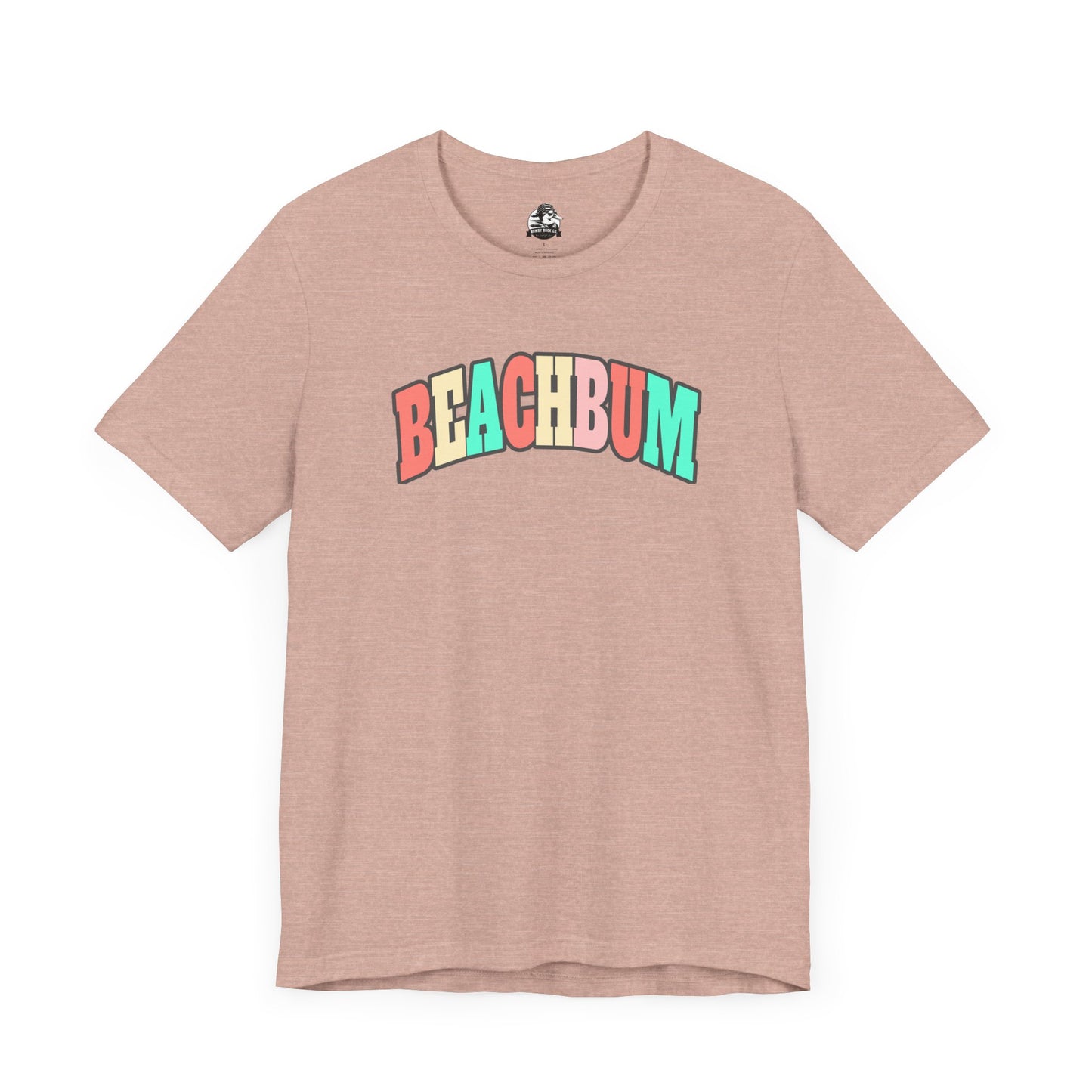 Beach Bum Unisex Tee, Summer Vibes Shirt, Casual Wear, Beach Party Top, Gift for Travel Lovers, Relaxed Summer Attire