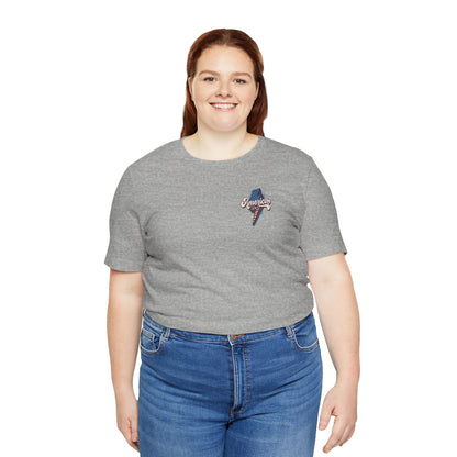 Patriotic Baseball Tee, Unisex T-Shirt, Independence Day Apparel, Sports Fan Gear, Summer BBQ Outfits, Casual Everyday Wear
