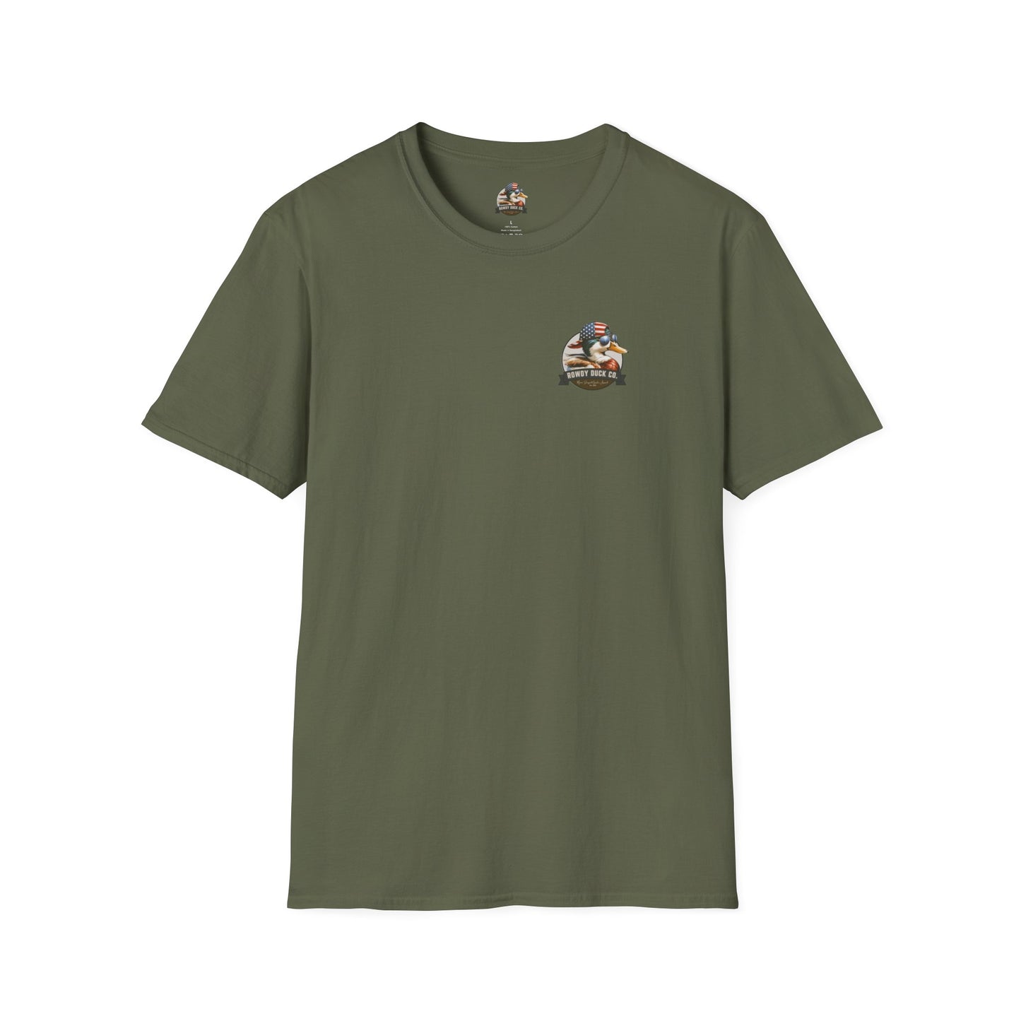 Rowdy Duck Co. Patriotic Duck Graphic T-Shirt