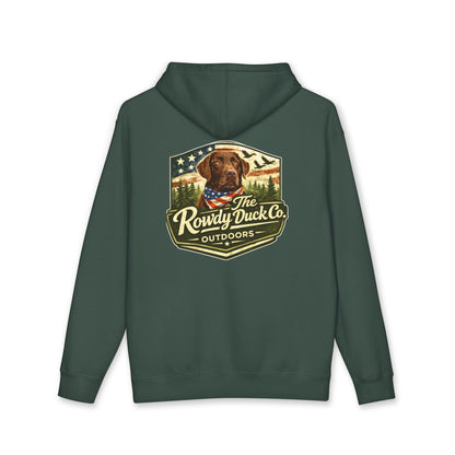 The Rowdy Duck Co. American Dog Outdoors Hoodie