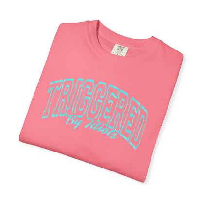 Unisex Garment-Dyed T-Shirt - "Triggered By Idiots"