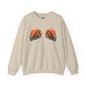 Pumpkin boo-bies (pumpkin smashing season) fleece crewneck
