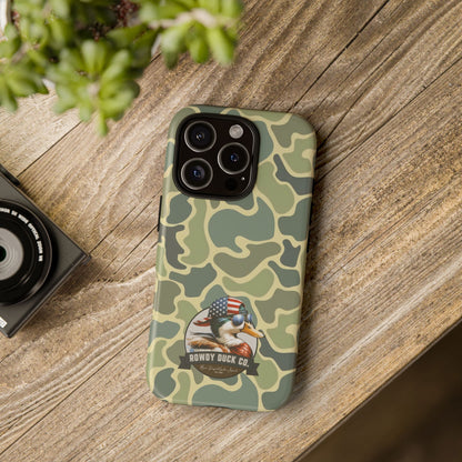 Old School Camouflage Phone Case - The Rowdy Duck Case
