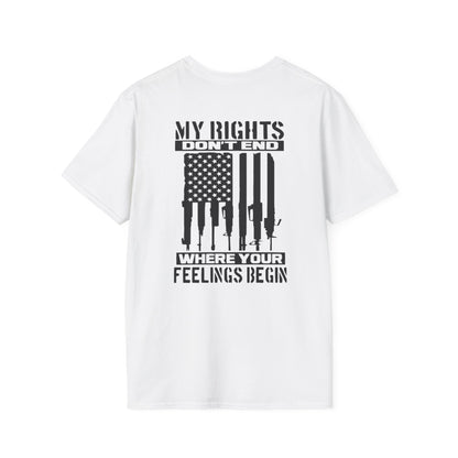 Unisex Softstyle T-Shirt with Empowering Quotes, Casual Graphic Tee, Statement Shirt for Activists, Gift for Patriots, Comfortable [...]