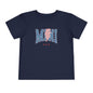 Mini USA Stars Toddler Tee, Perfect for 4th of July, Independence Day, Baby Shower Gift, Picnic, Toddler Playwear, Kids Apparel