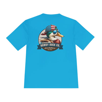 The Rowdy Duck Co. -Summer Moisture Wicking Graphic Tee