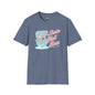 Shake That Bass Unisex Softstyle T-Shirt - Fun Fishing Graphic Tee