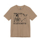 Funny Skeleton Graphic Tee "There Goes My Last Flying Fuck"