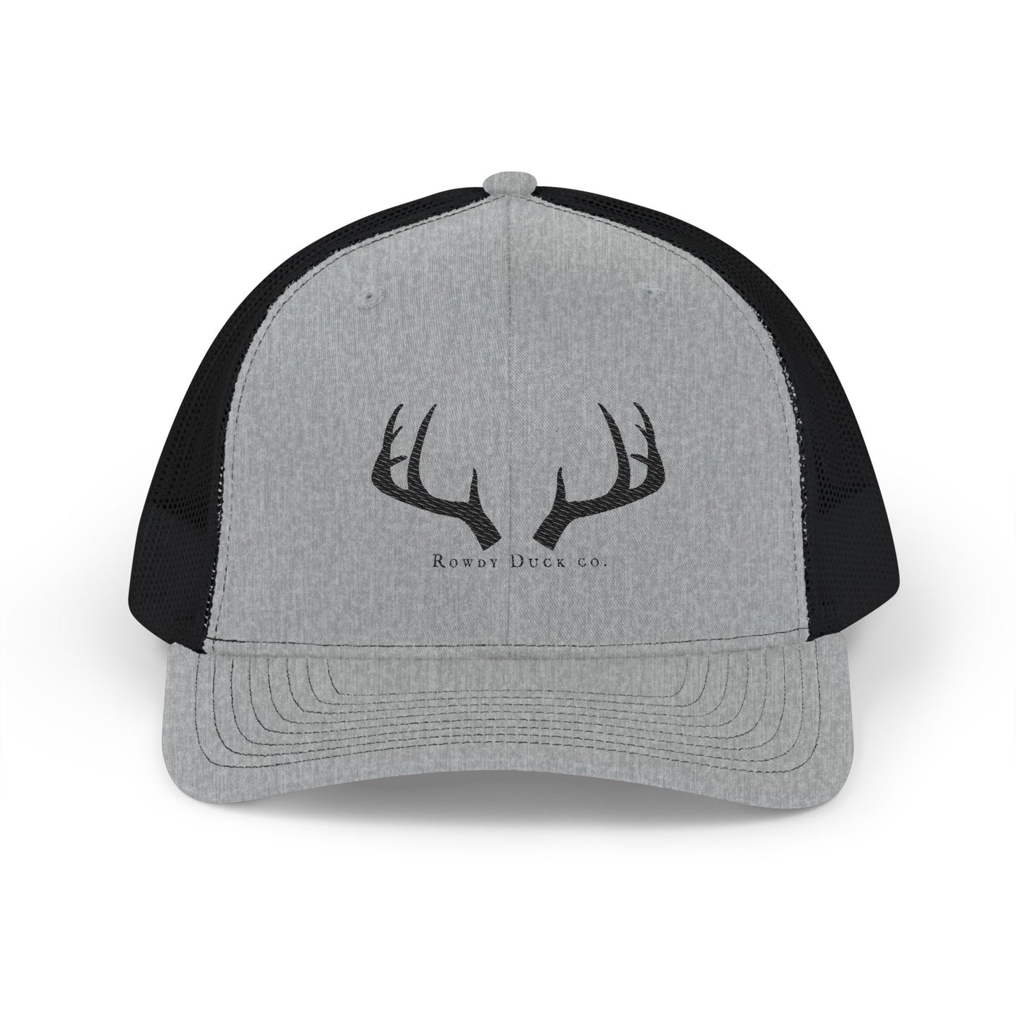Embroidered Trucker Hat - Antler Rowdy Duck Co