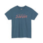 Unisex Heavy Cotton Tee - "Straight Up Savage" Apparel, Funny Gift for Friends, Casual Wear, Street Style Clothing, Birthday T-Shirt