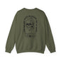 Skull "You don't Have to Please Any of These People " Graphic Crewneck Sweatshirt
