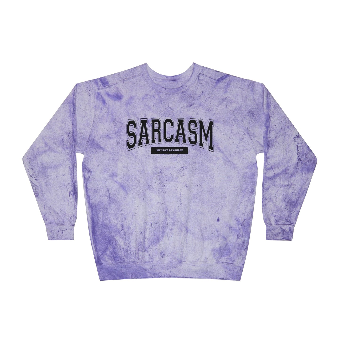 Unisex Color Blast Crewneck Sweatshirt